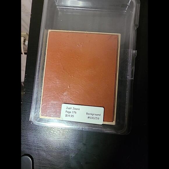 2 New Stamping Up Holiday Print And Just Jeans Stamp - Picture 4 of 9